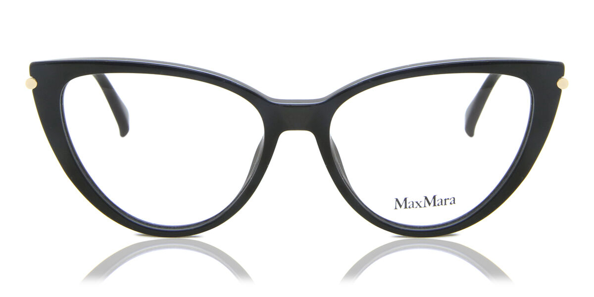 Image of Max Mara MM5006 001 Óculos de Grau Pretos Feminino BRLPT