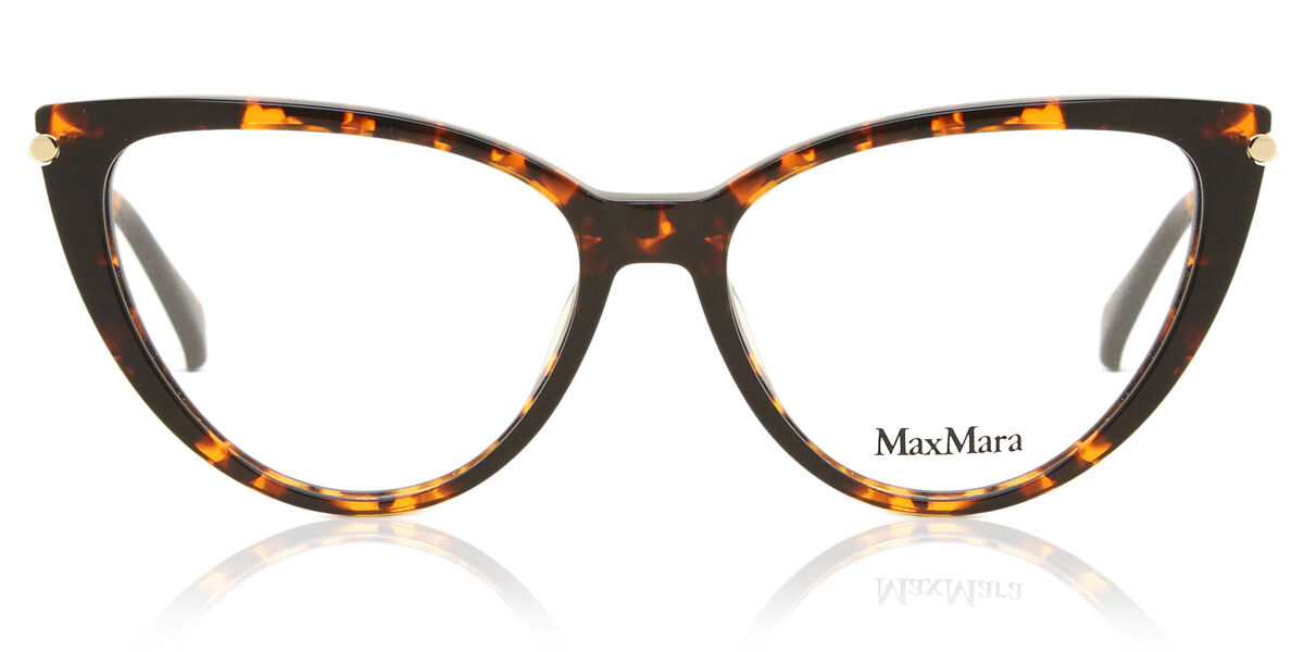 Image of Max Mara MM5006 052 Óculos de Grau Tortoiseshell Feminino PRT
