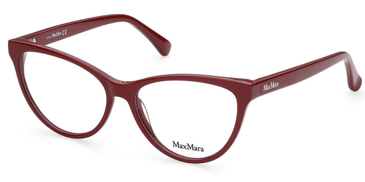 Image of Max Mara MM5011 066 Óculos de Grau Vermelhos Feminino BRLPT