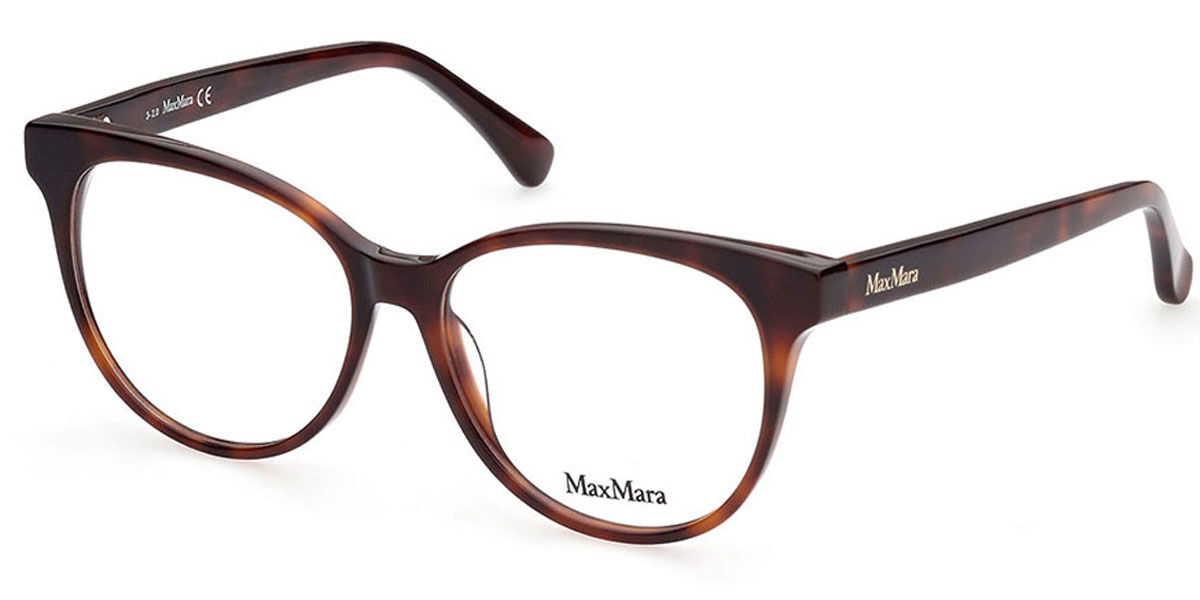 Image of Max Mara MM5012 052 Óculos de Grau Tortoiseshell Feminino PRT