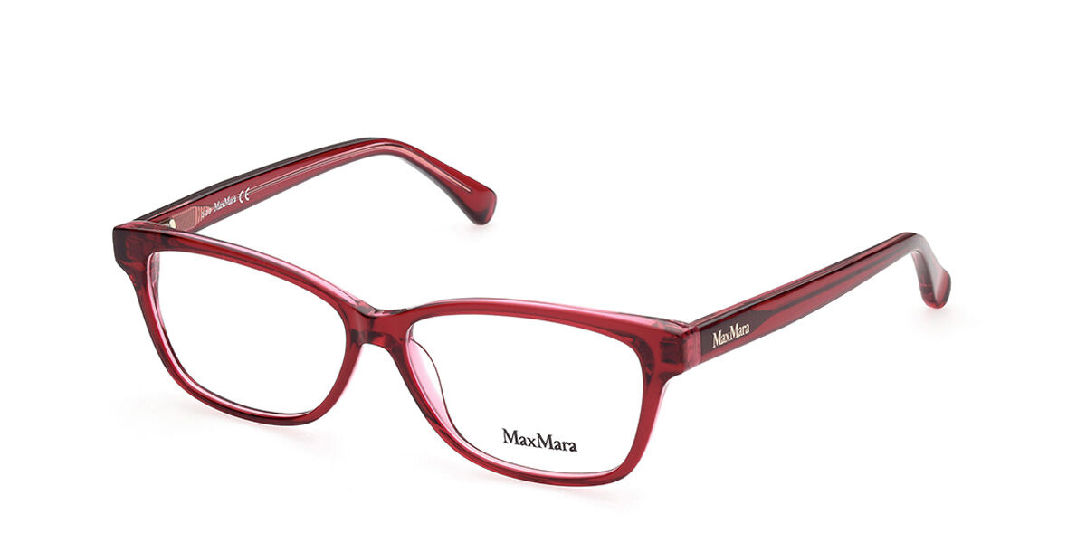 Image of Max Mara MM5013 071 54 Burgundy Damskie Okulary Korekcyjne PL