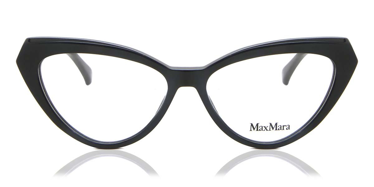 Image of Max Mara MM5015 001 54 Czarne Damskie Okulary Korekcyjne PL