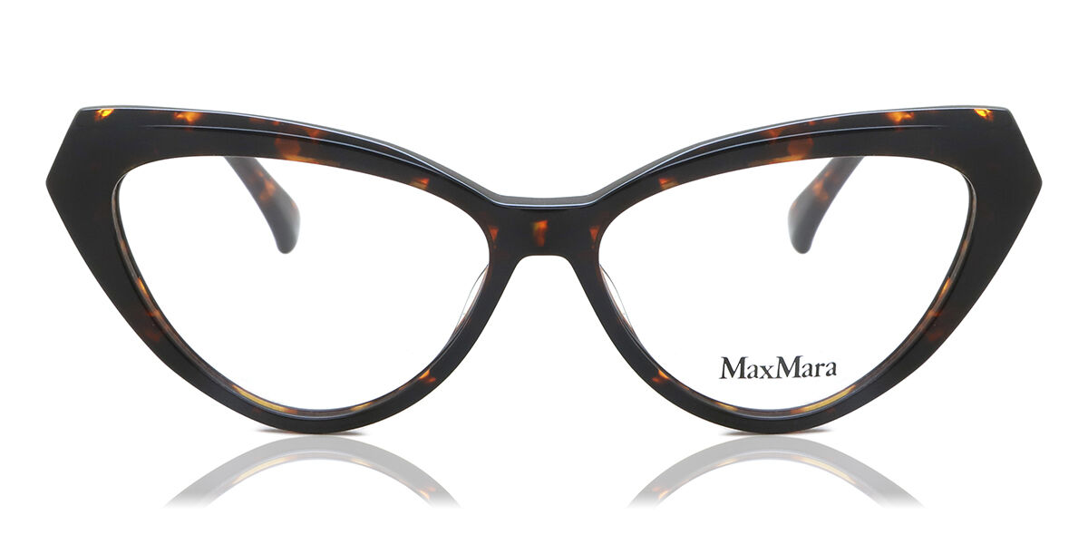 Image of Max Mara MM5015 052 Óculos de Grau Tortoiseshell Feminino PRT