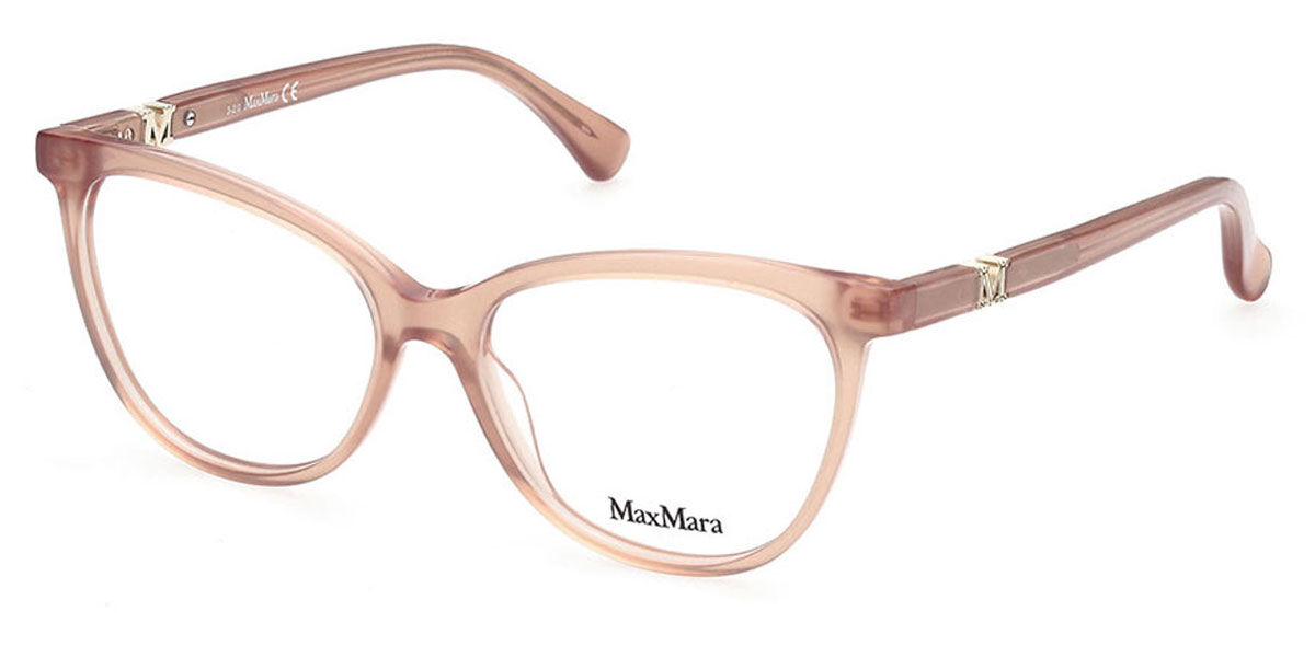 Image of Max Mara MM5018 045 Óculos de Grau Marrons Feminino BRLPT