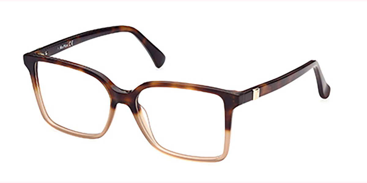 Image of Max Mara MM5022 056 Óculos de Grau Tortoiseshell Feminino PRT