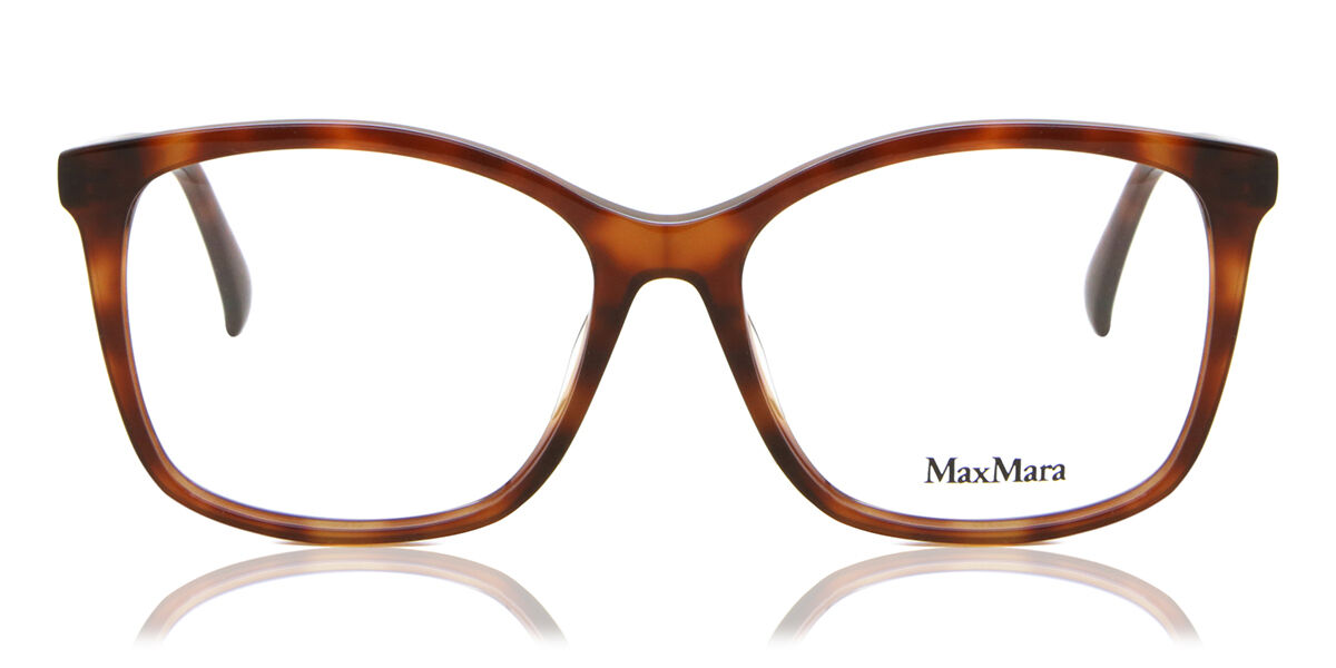 Image of Max Mara MM5023 053 Óculos de Grau Tortoiseshell Feminino BRLPT