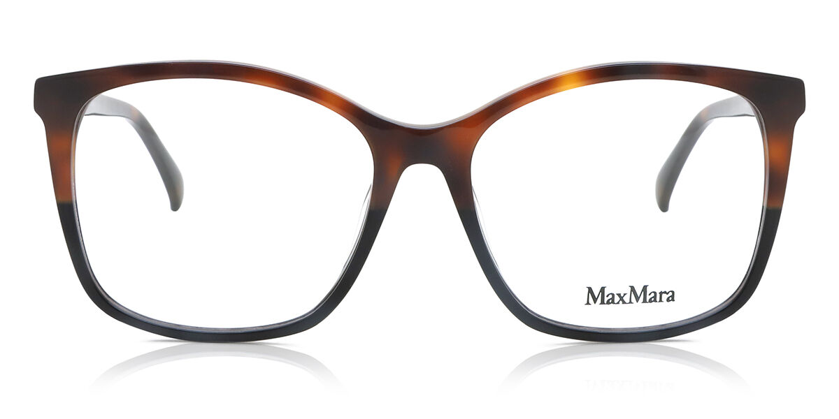 Image of Max Mara MM5023 056 55 Tortoiseshell Damskie Okulary Korekcyjne PL