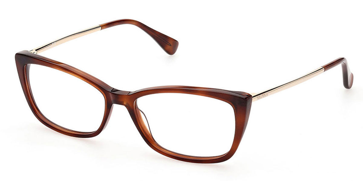 Image of Max Mara MM5026 53A Óculos de Grau Tortoiseshell Feminino BRLPT