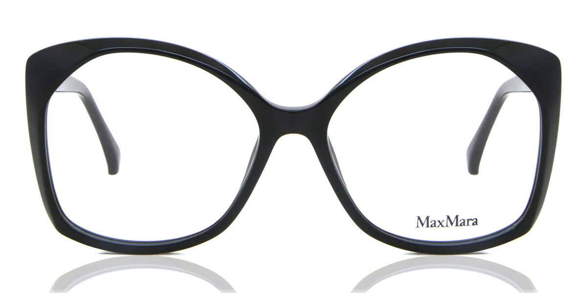 Image of Max Mara MM5029 001 Óculos de Grau Pretos Feminino BRLPT
