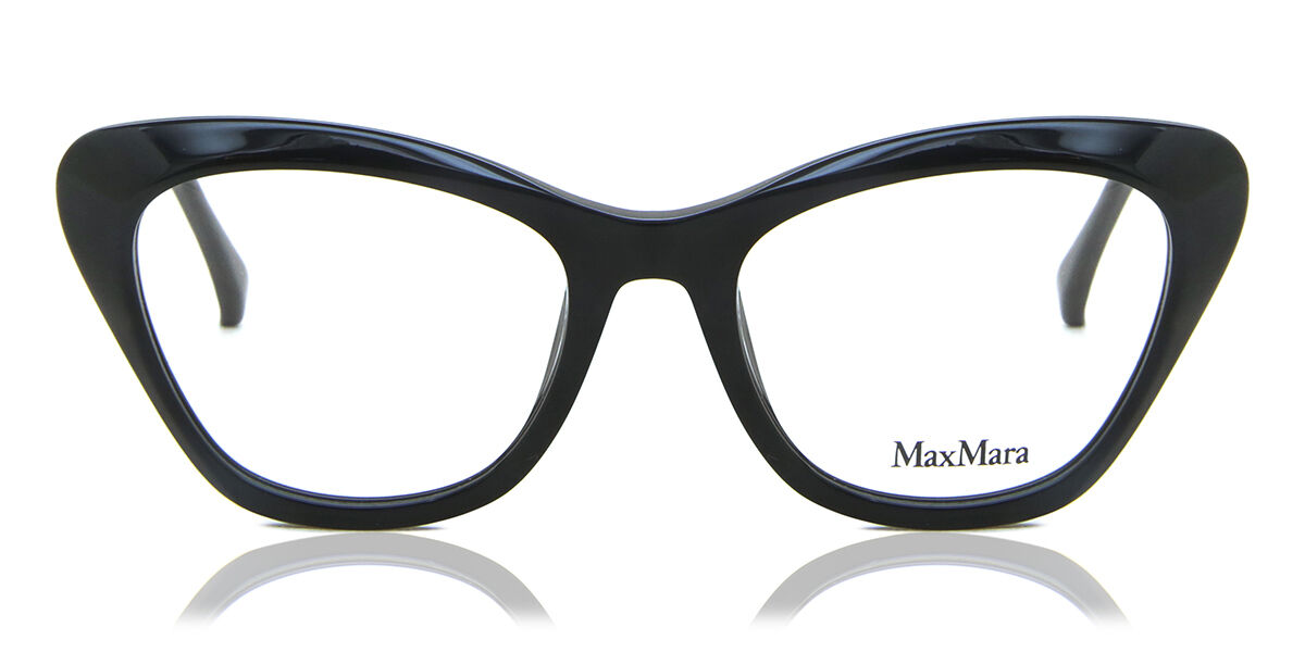 Image of Max Mara MM5030 001 Óculos de Grau Pretos Feminino PRT