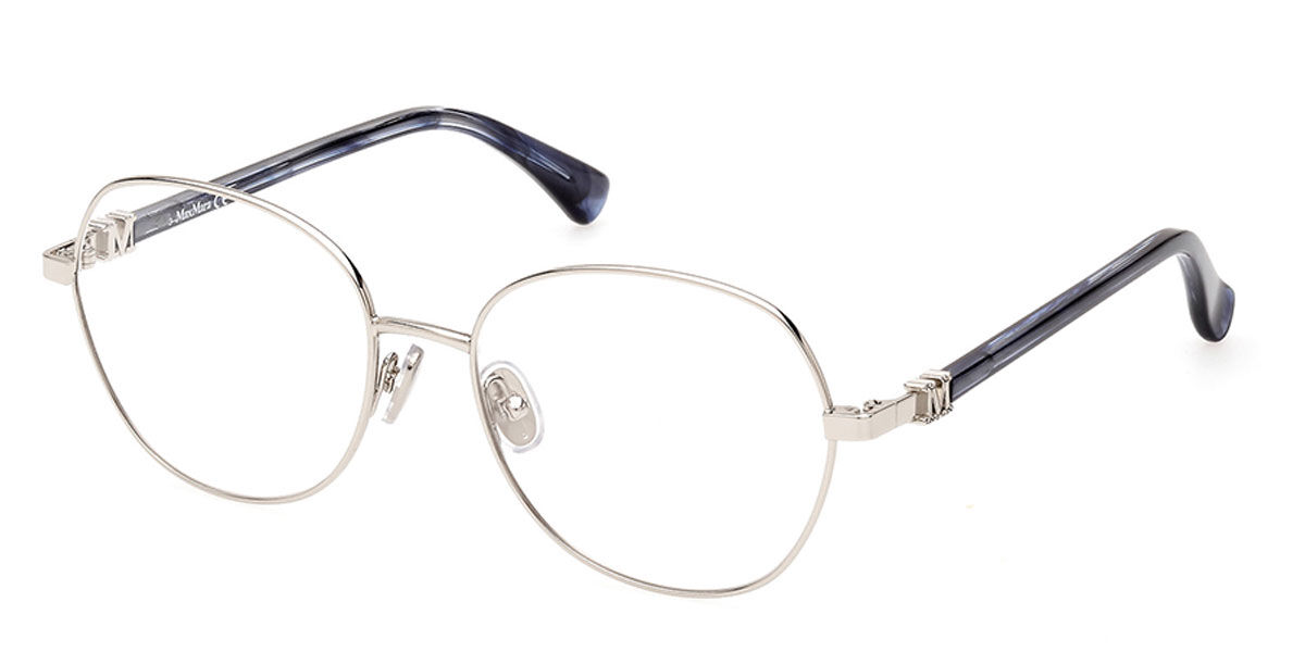 Image of Max Mara MM5034 016 54 Srebrne Damskie Okulary Korekcyjne PL