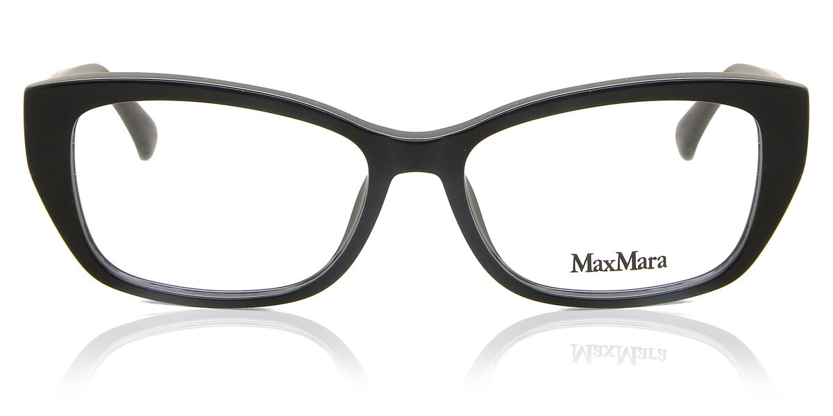 Image of Max Mara MM5035 001 Óculos de Grau Pretos Feminino BRLPT