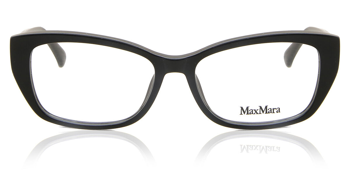 Image of Max Mara MM5035 001 52 Czarne Damskie Okulary Korekcyjne PL