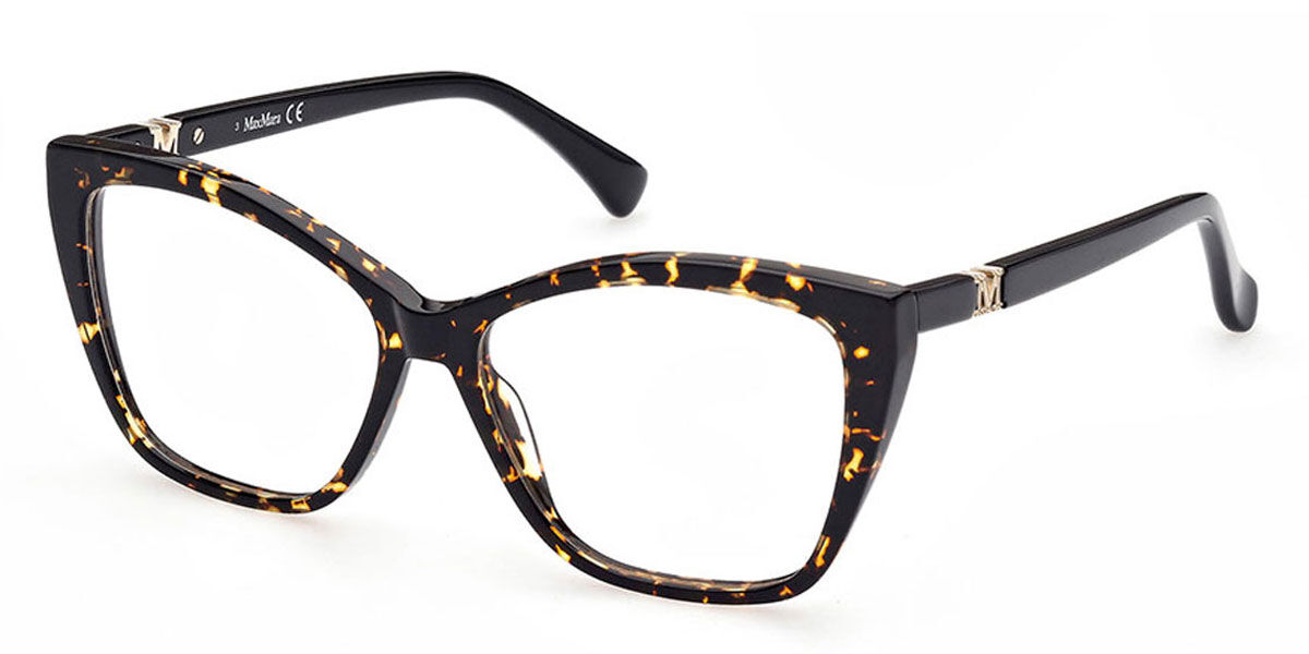 Image of Max Mara MM5036 52A Óculos de Grau Tortoiseshell Feminino PRT