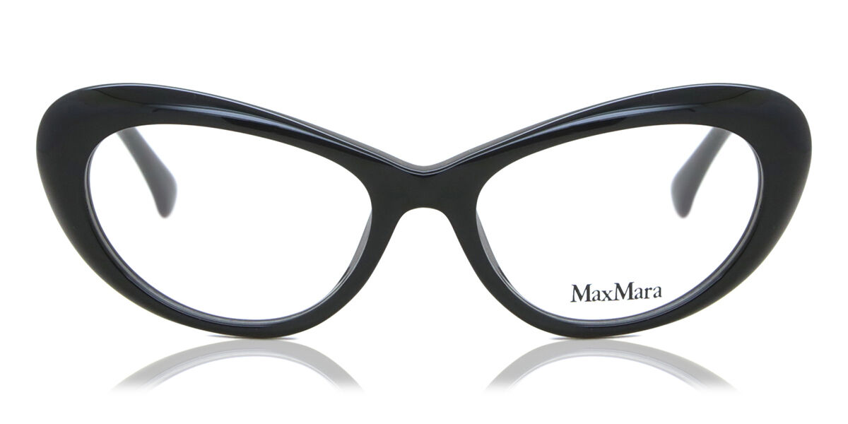 Image of Max Mara MM5051 001 Óculos de Grau Pretos Feminino BRLPT