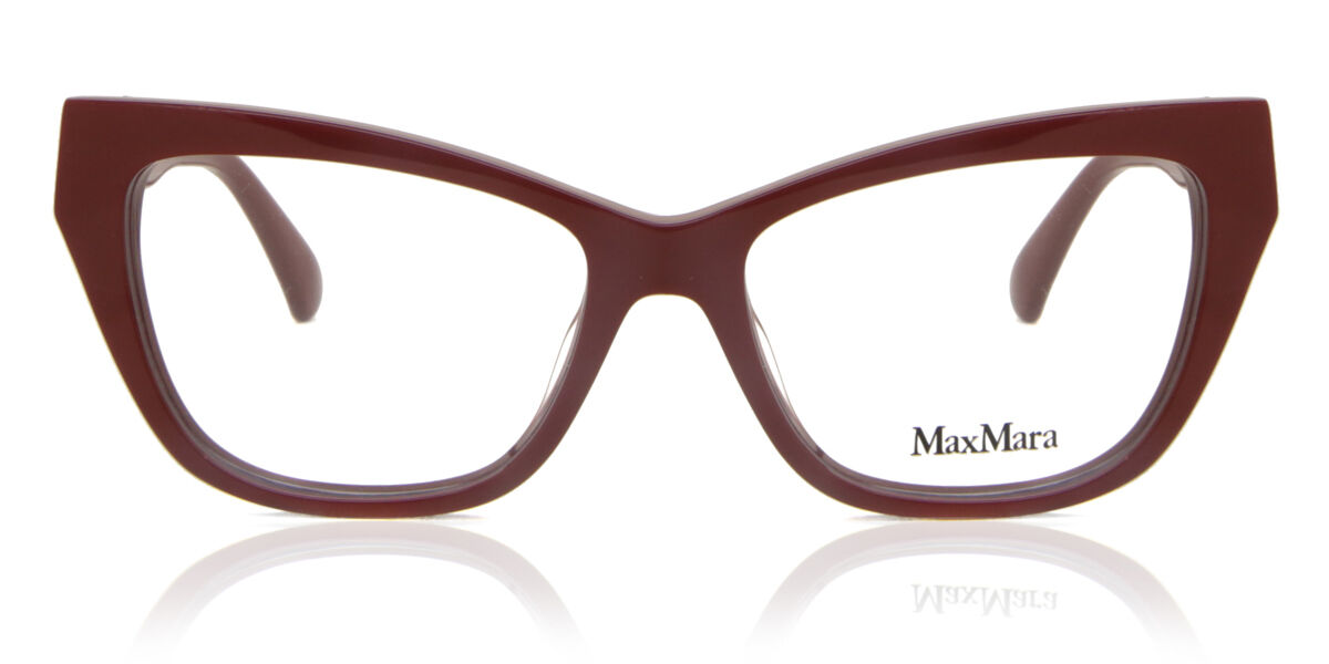 Image of Max Mara MM5053 066 Óculos de Grau Vermelhos Feminino PRT