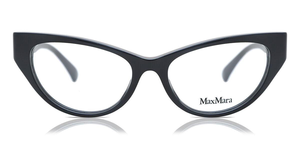 Image of Max Mara MM5054 001 Óculos de Grau Pretos Feminino BRLPT