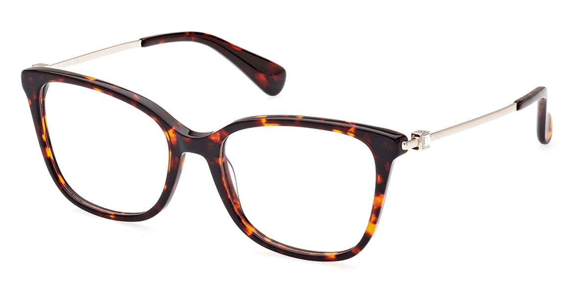 Image of Max Mara MM5079 054 Óculos de Grau Tortoiseshell Feminino BRLPT