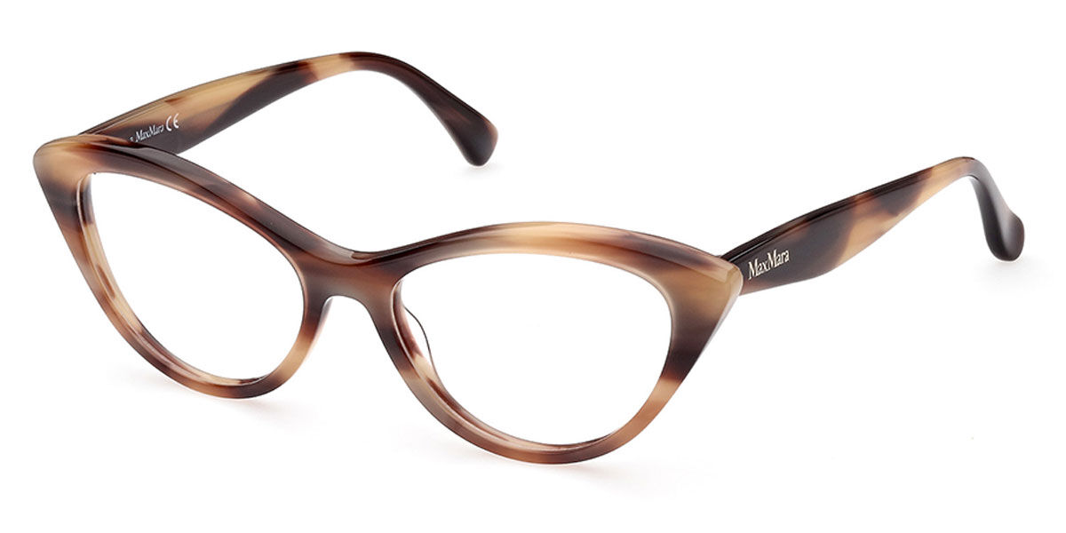 Image of Max Mara MM5083 048 Óculos de Grau Tortoiseshell Feminino BRLPT