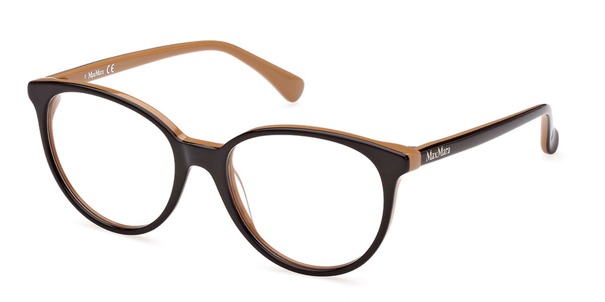 Image of Max Mara MM5084 050 53 Czarne Damskie Okulary Korekcyjne PL