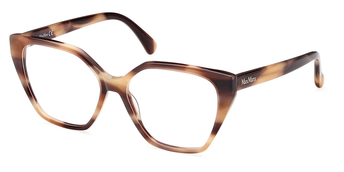 Image of Max Mara MM5085 048 Óculos de Grau Tortoiseshell Feminino PRT