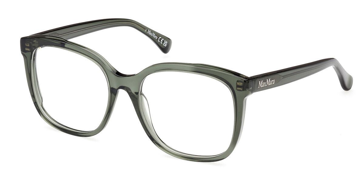 Image of Max Mara MM5103 095 Óculos de Grau Verdes Feminino PRT