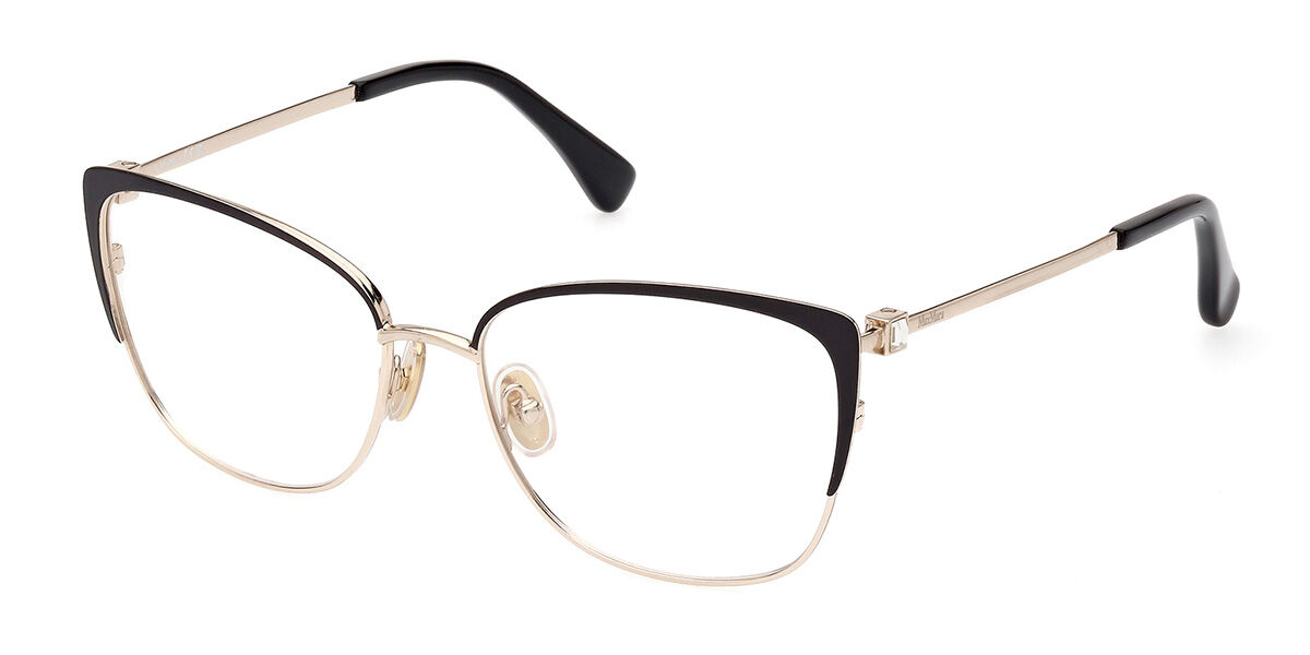 Image of Max Mara MM5106 005 55 Zlote Damskie Okulary Korekcyjne PL