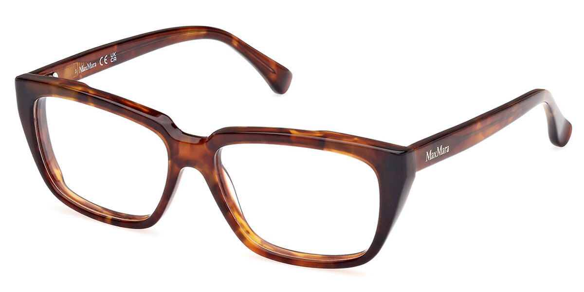 Image of Max Mara MM5112 053 Óculos de Grau Tortoiseshell Feminino PRT