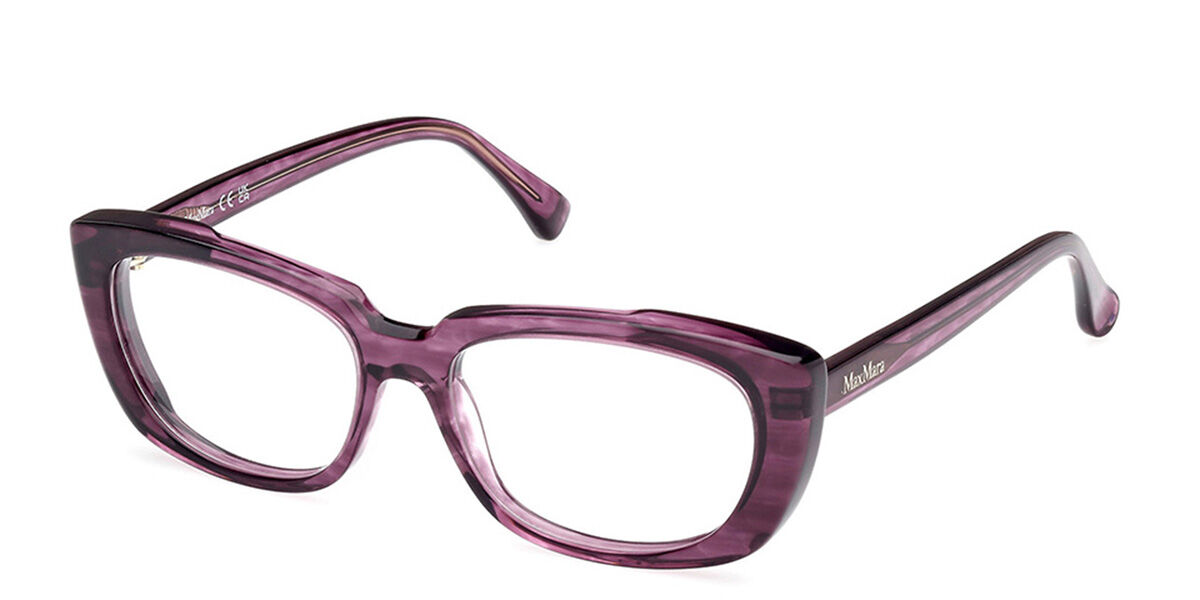 Image of Max Mara MM5114 083 Óculos de Grau Purple Feminino BRLPT