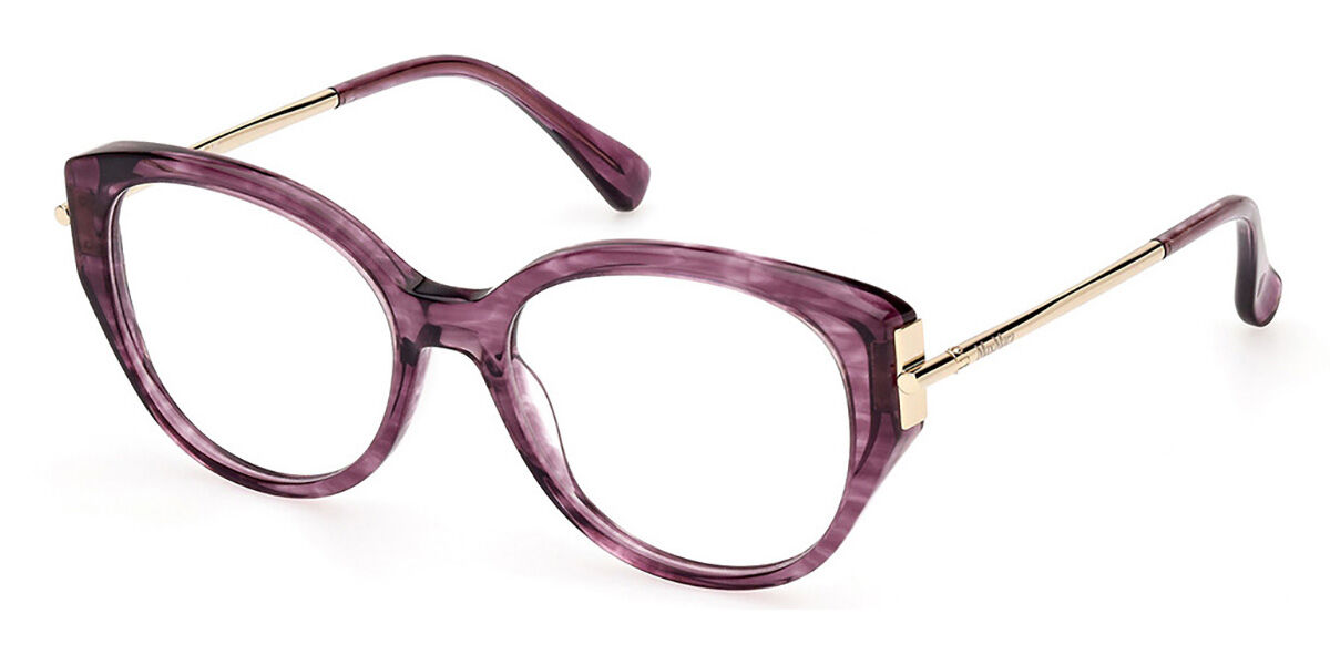 Image of Max Mara MM5116 083 Óculos de Grau Purple Feminino PRT