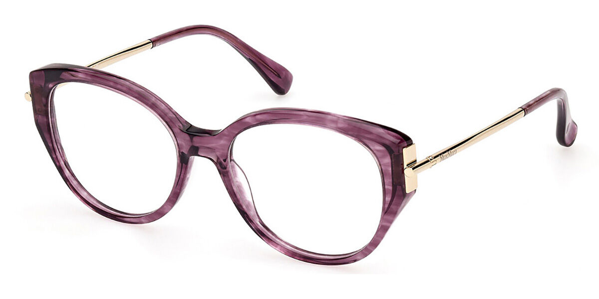 Image of Max Mara MM5116 083 52 Purple Damskie Okulary Korekcyjne PL