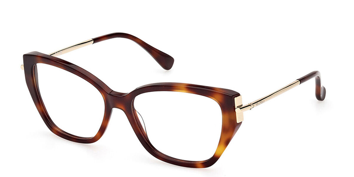 Image of Max Mara MM5117 052 55 Tortoiseshell Damskie Okulary Korekcyjne PL