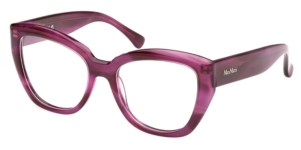 Image of Max Mara MM5134 83 Óculos de Grau Purple Feminino BRLPT