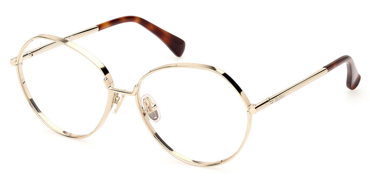 Image of Max Mara MM5139 32 Óculos de Grau Dourados Feminino BRLPT