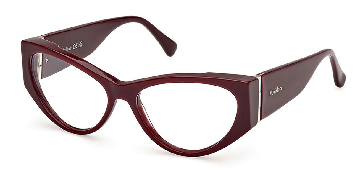 Image of Max Mara MM5174 069 55 Burgundy Damskie Okulary Korekcyjne PL