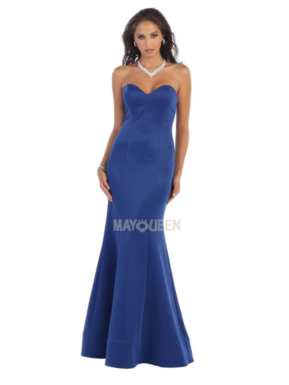 Image of May Queen - RQ7305 Fitted Sweetheart Trumpet Gown