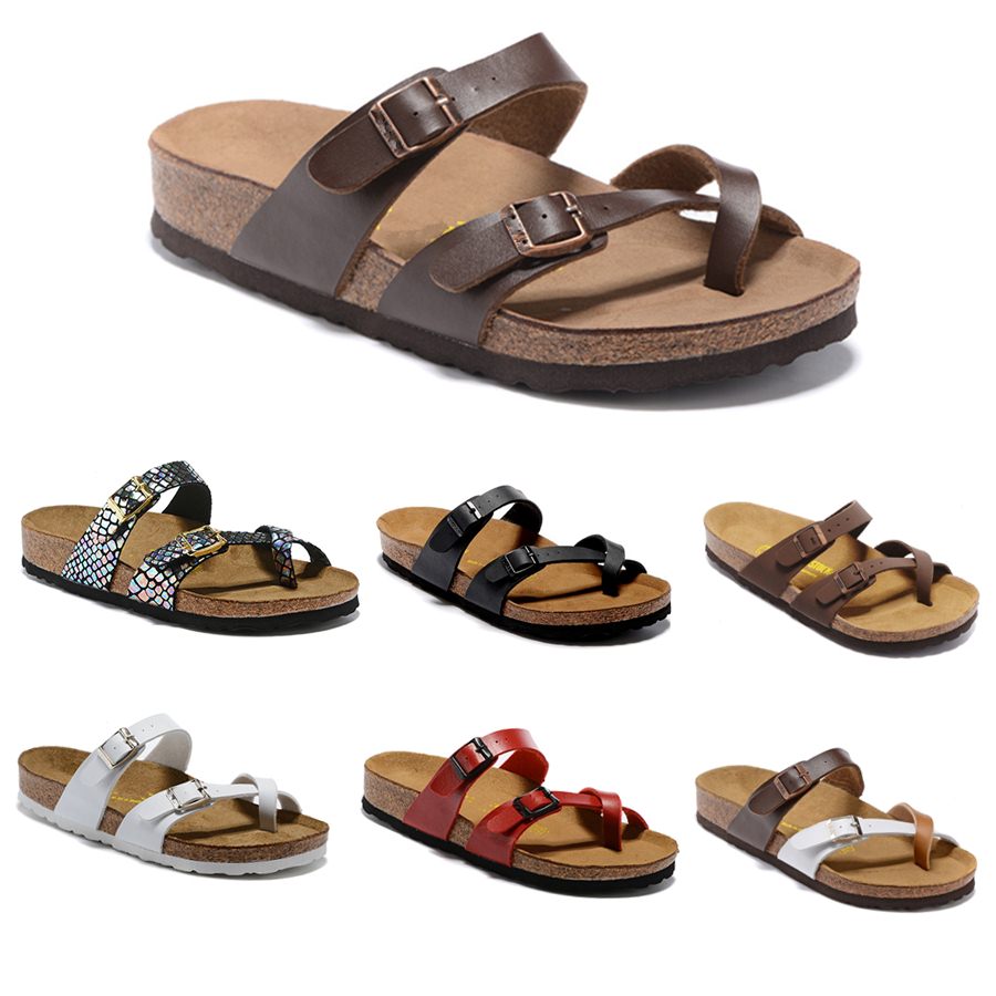 Image of Mayari Florida Arizona Cork slippers Hot sell summer Flip Flops Men Women flats slippers unisex casual shoes Beach sandals size 34-46