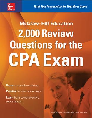 Image of McGraw-Hill Education 2000 Review Questions for the CPA Exam