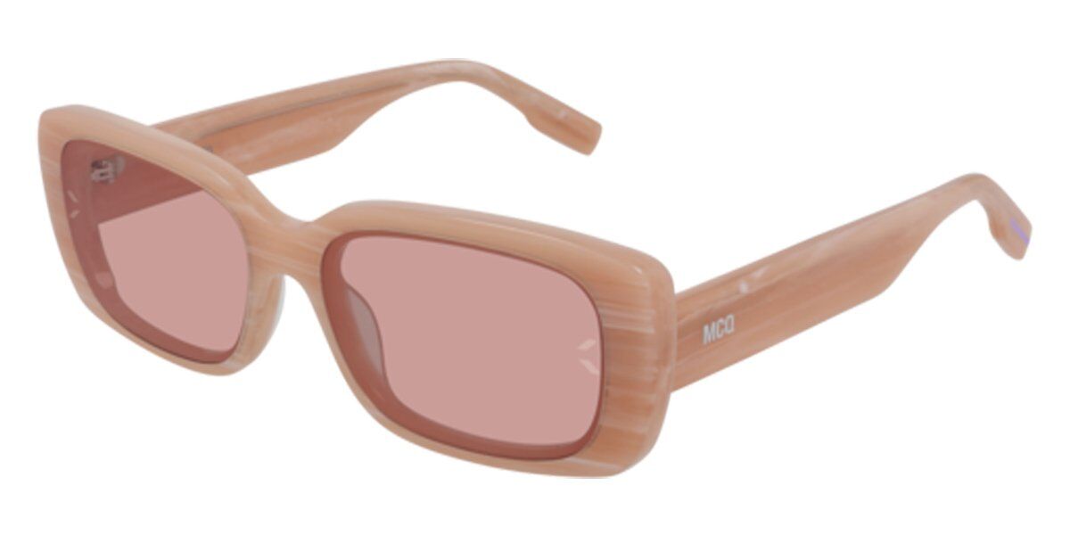 Image of McQ MQ0301S 004 57 Lunettes De Soleil Homme Roses FR