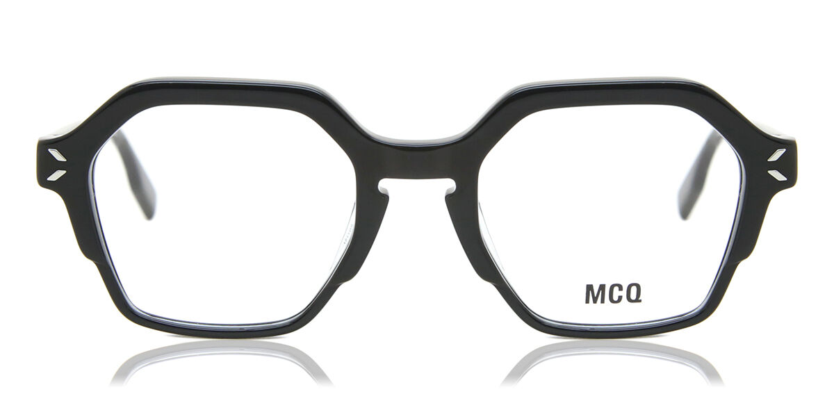 Image of McQ MQ0367O 001 Óculos de Grau Pretos Masculino PRT