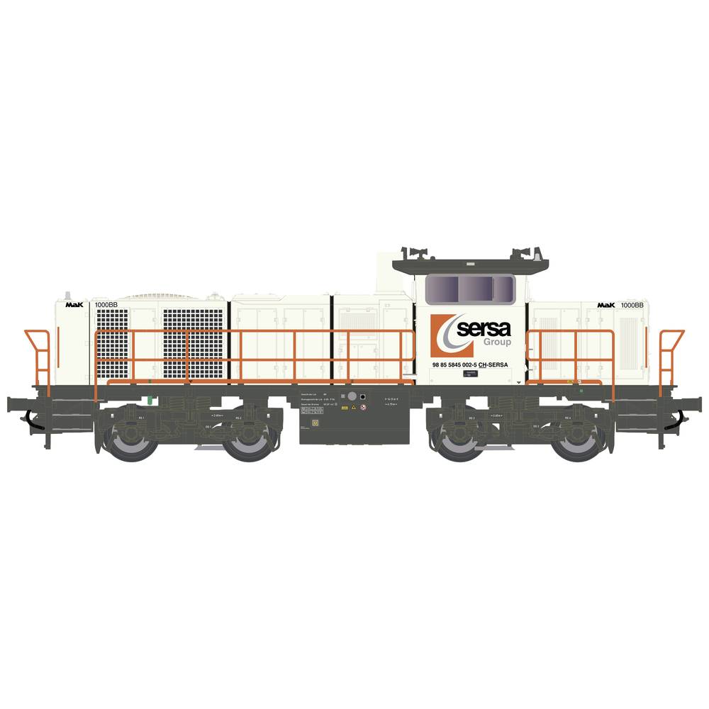 Image of Mehano 90554 H0 Diesel locomotive Vossloh G1000 of Sersa G1000 Sersa