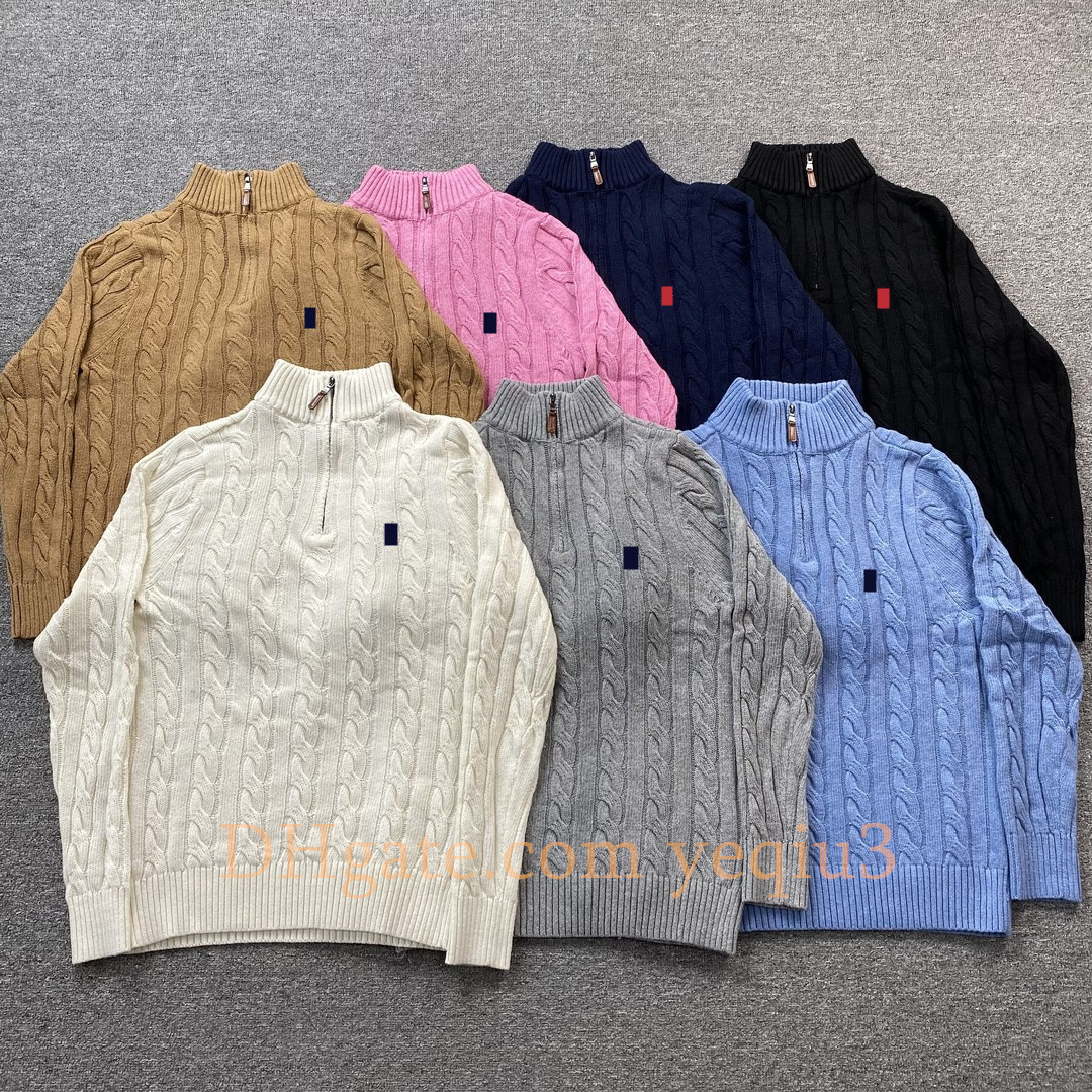 Image of Men sweaters Pullover sheep sweater designer knitwear Classic casual top Autumn Sweater Embroidery pattern knitted woolen garment Slim fitti