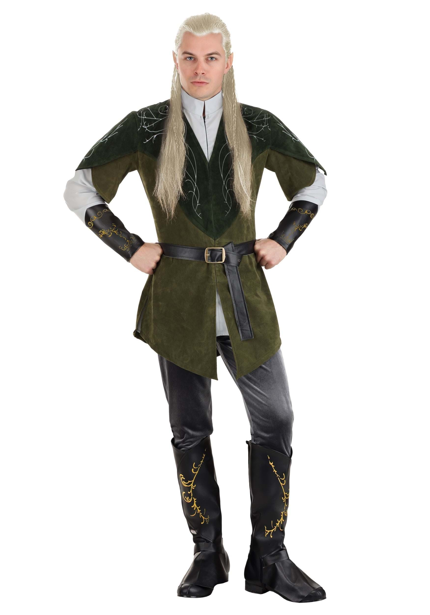 Image of Men's Legolas Lord of the Rings Costume ID FUN3752AD-M