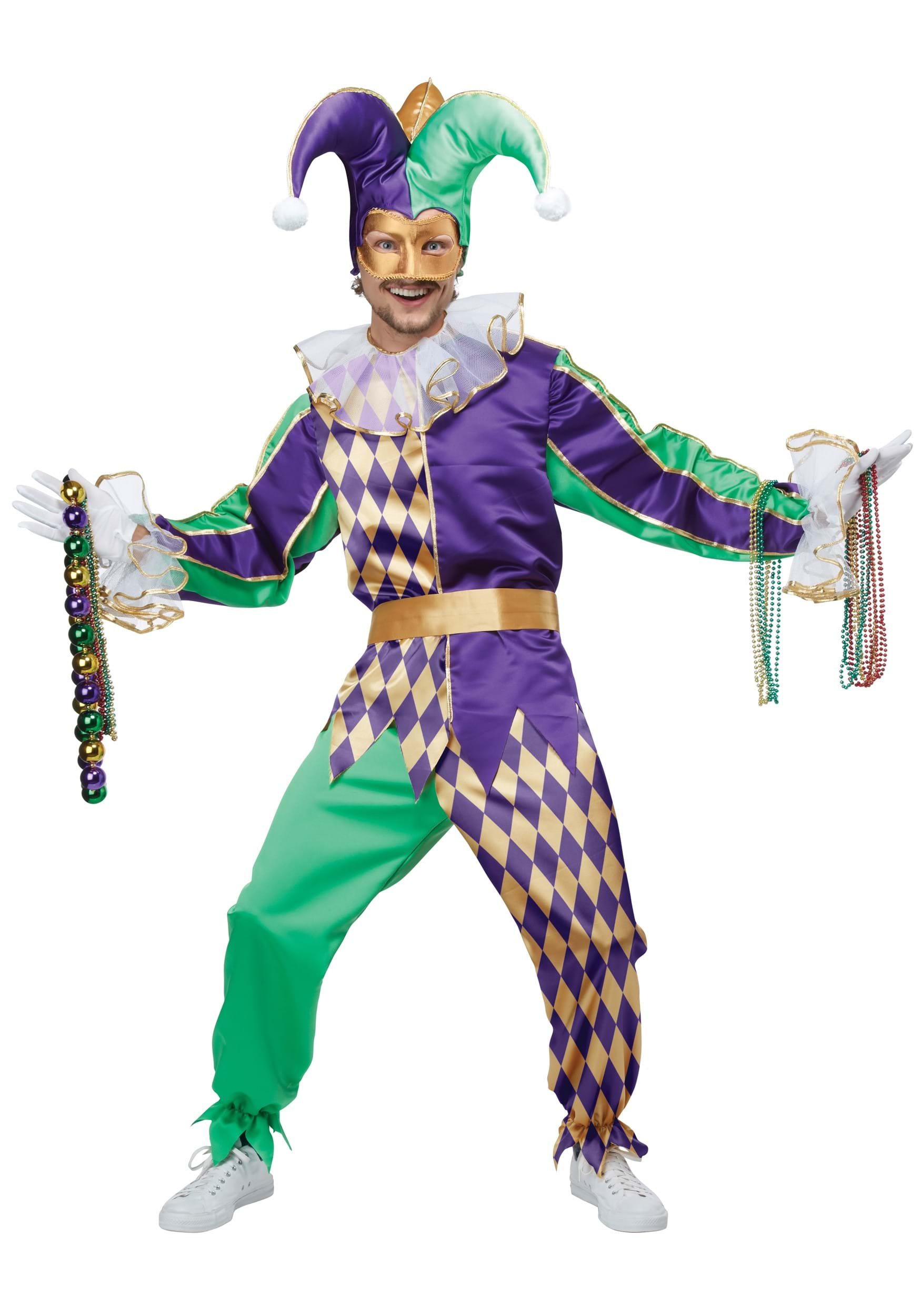 Image of Men's Mardi Gras Jester ID CA01400-M