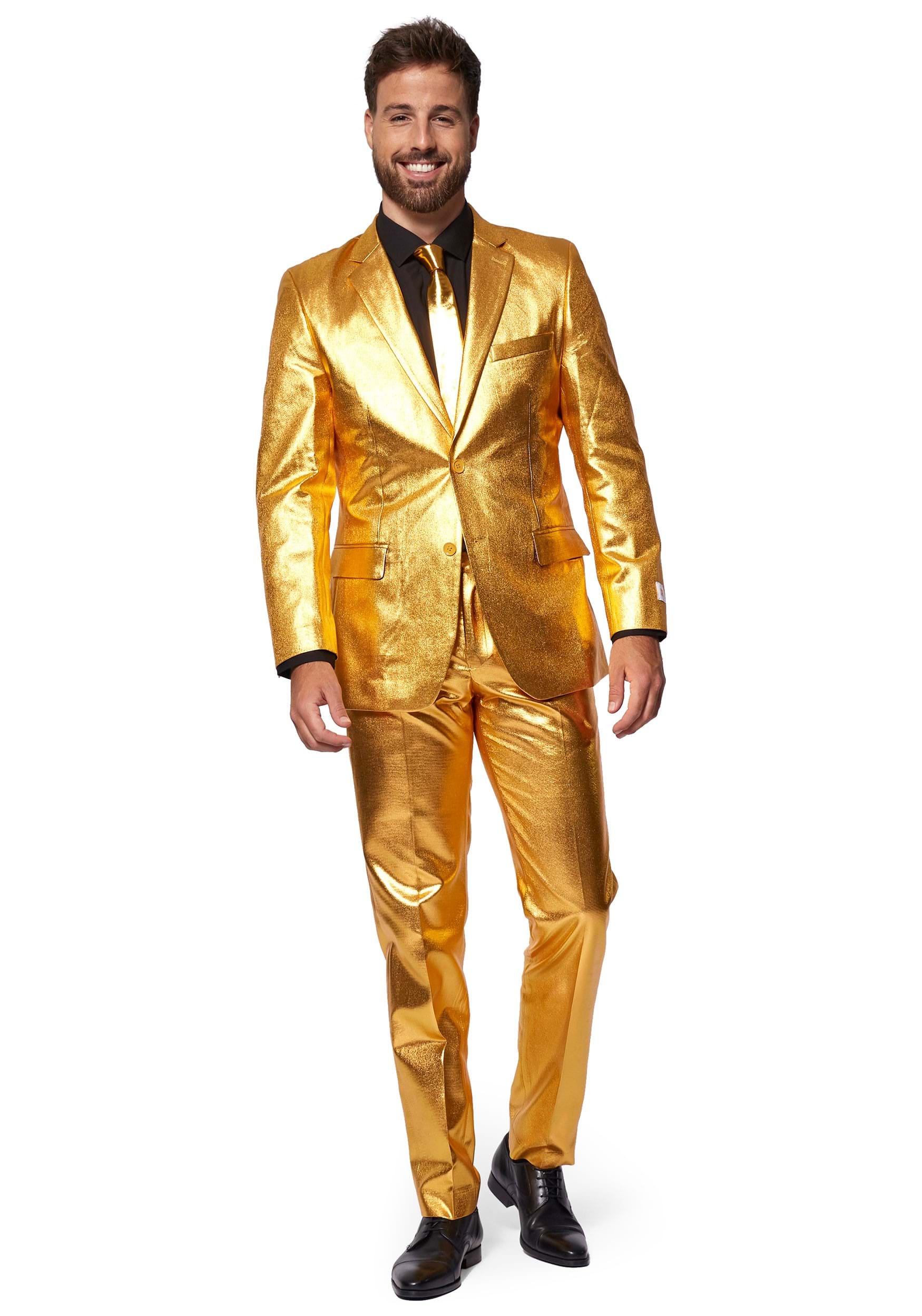 Image of Men's Opposuits Groovy Gold Suit ID OSOSUI120-44