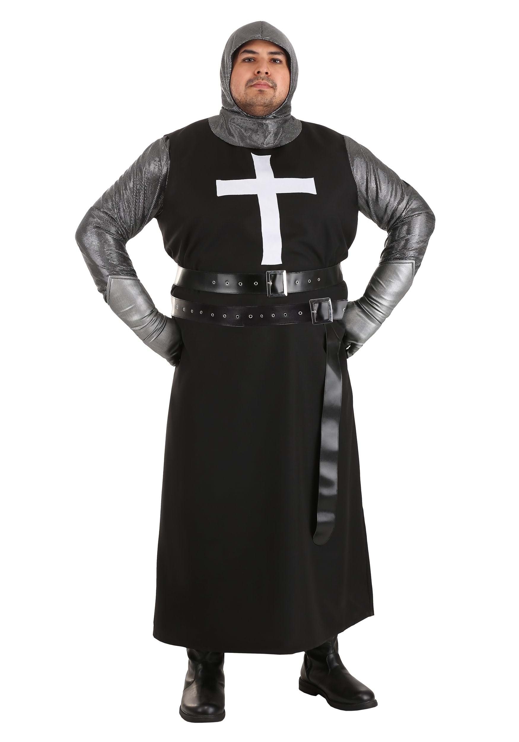 Image of Men's Plus Size Dark Crusader Costume ID FUN1926PL-2X