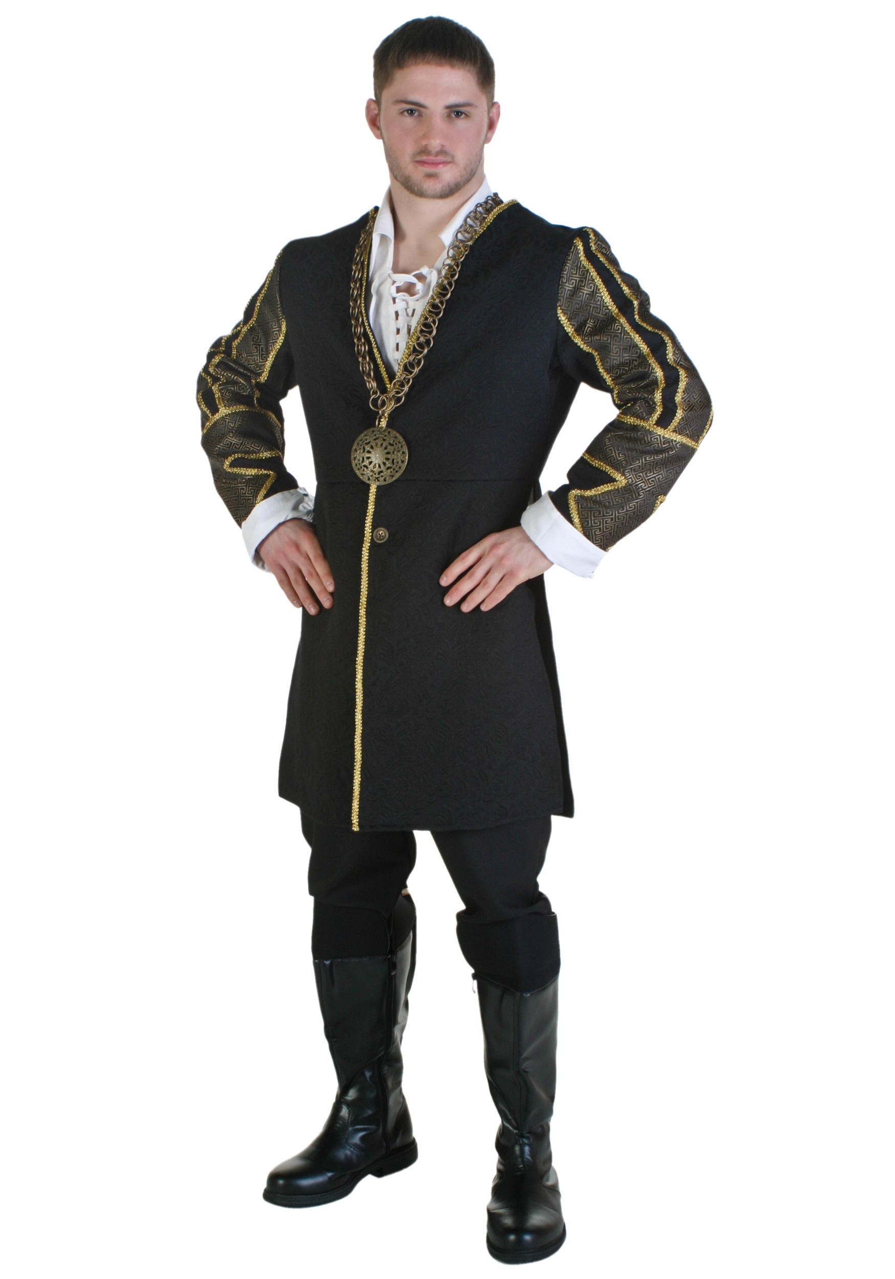 Image of Men's Plus Size King Henry VIII Costume ID FUN2621PL-3X