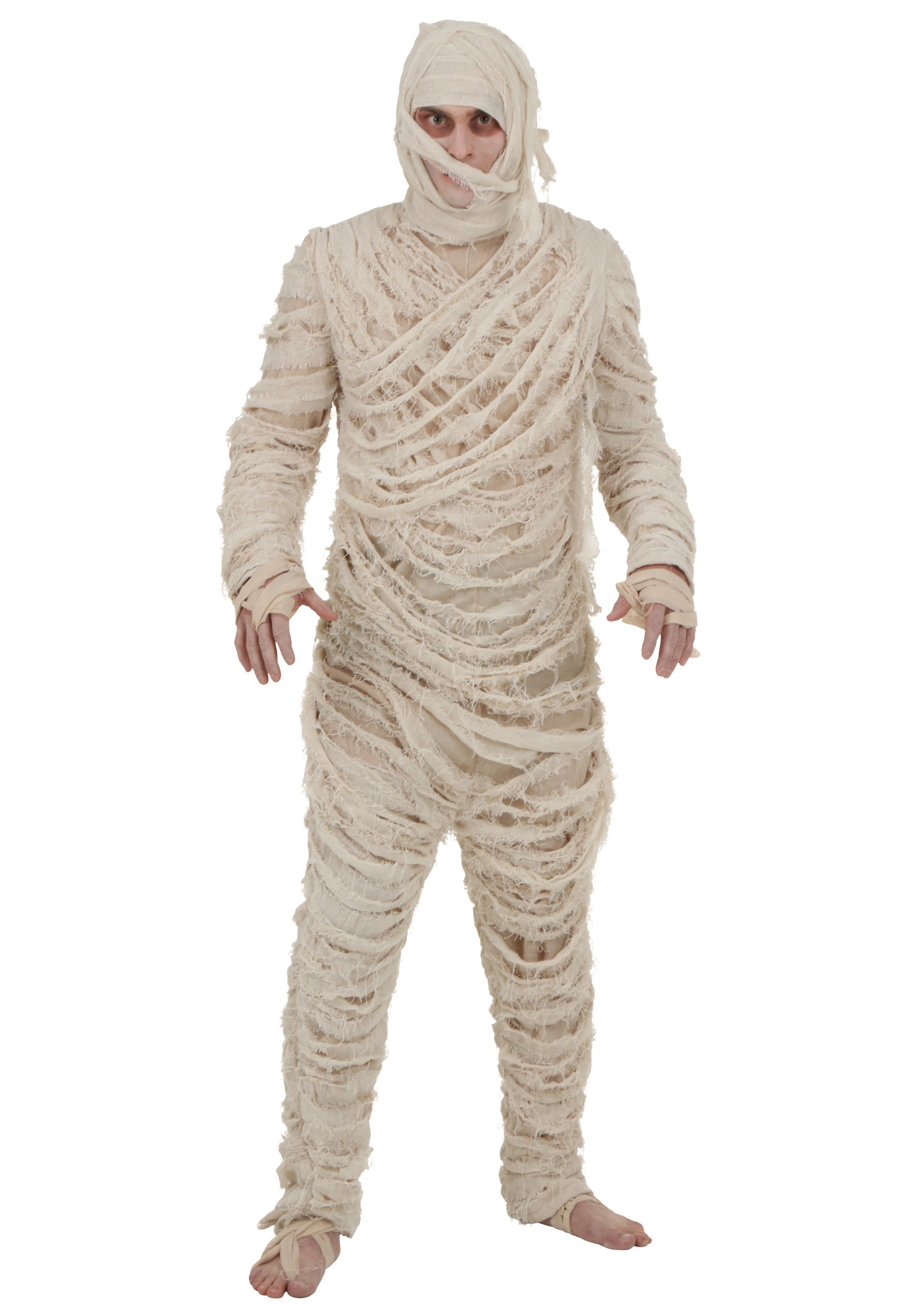 Image of Men's Plus Size Mummy Costume | Exclusive Scary Costumes ID FUN6084PL-2X