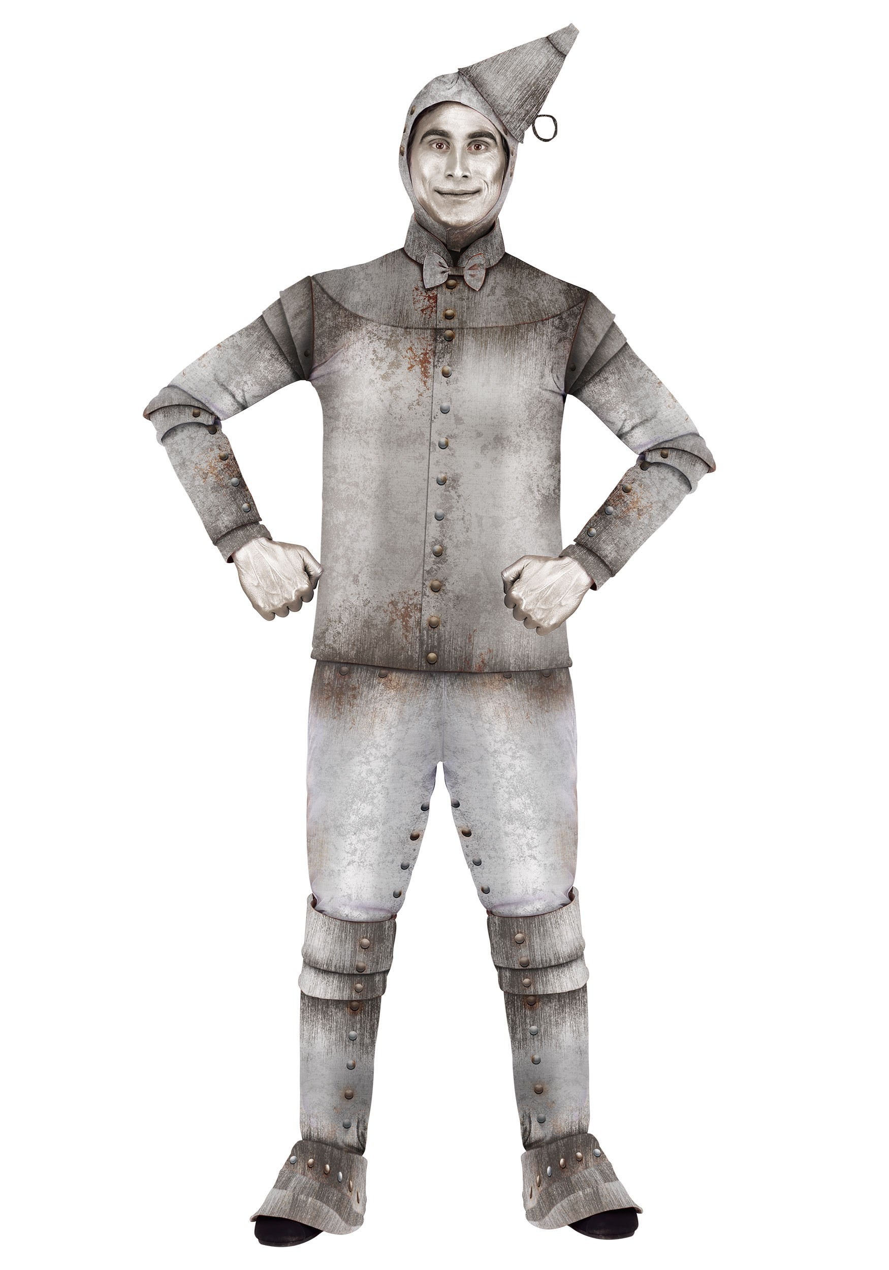 Image of Men's Plus Size Tin Fellow Costume ID FUN0576PL-2X