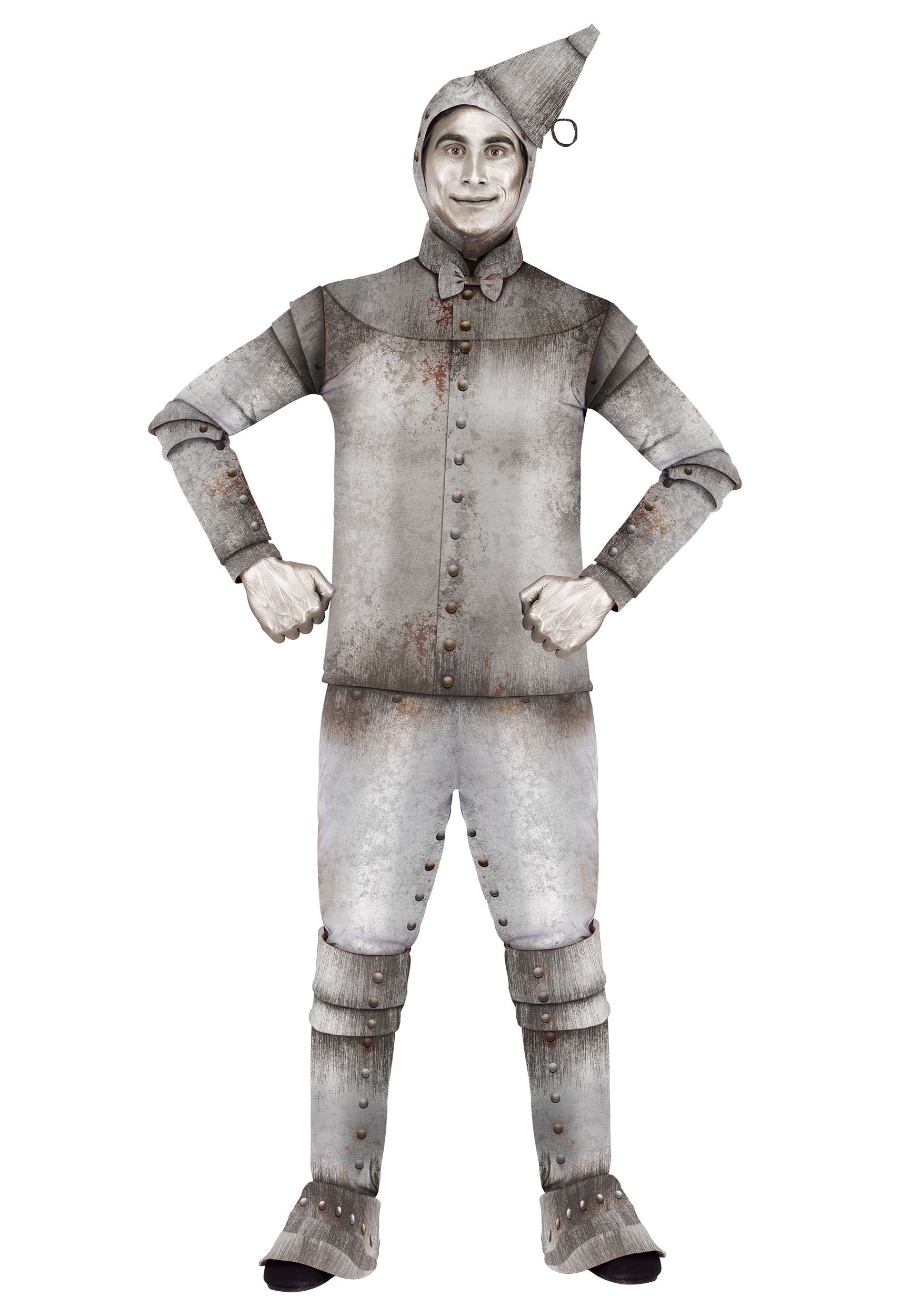 Image of Men's Plus Size Tin Fellow Costume ID FUN0576PL-3X